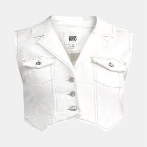 Madden NYC Women's Denim Vest